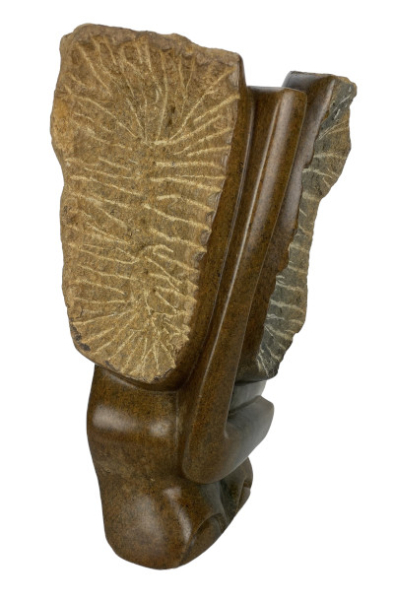 Shona Skulptur Serpentin "Elefant" von Learson Mackenzie